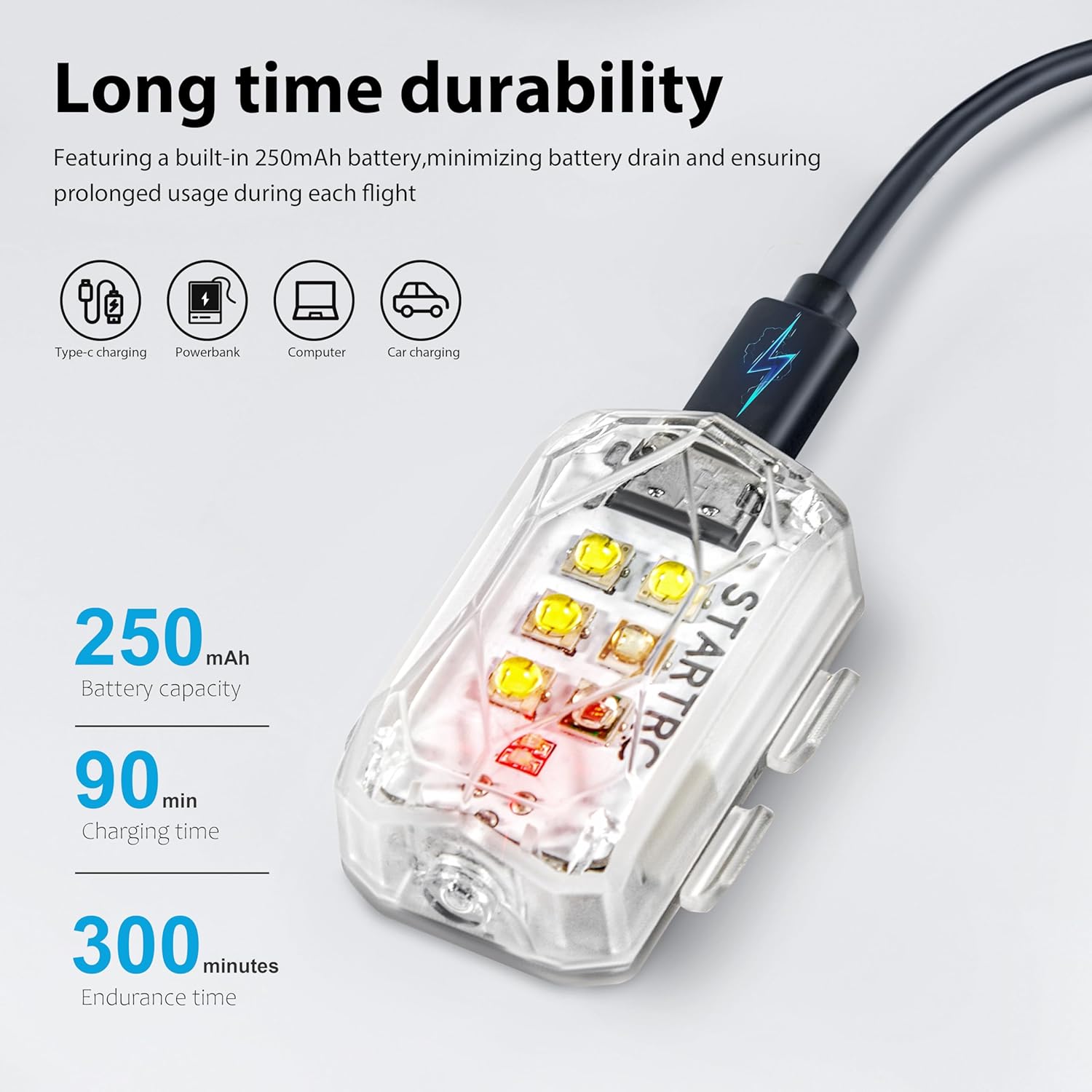 STARTRC ドローン ストロボライト 衝突防止ライト 充 - Dji Drone Mini 4 Pro のレビューと価格