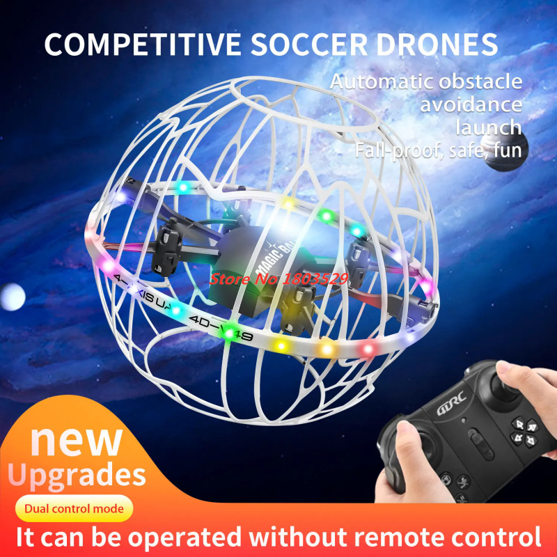 RCドローン フルプロテクション フットボールスタイル 障害 - Rc Helicopter Gas のレビューと価格