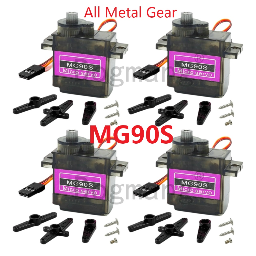 MG90S サーボ 1/2/4/10/20/50 個オールメ - Rc Helicopter Servo のレビューと価格